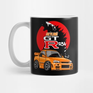 Skyline GT-R R34 Monster Mug